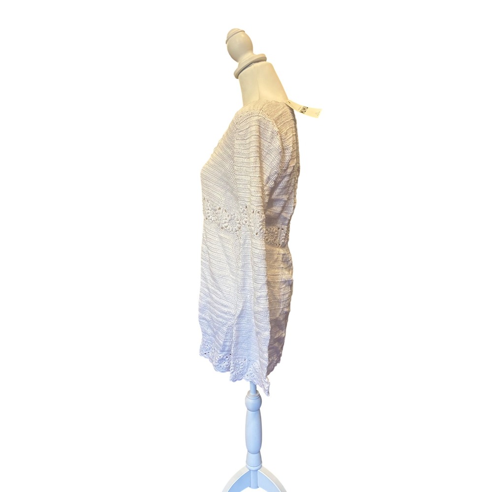 Show Me Your Mumu Jet Lag Dress in Salty Crochet Size Medium - Picture 4 of 6